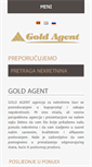 Mobile Screenshot of goldagentbudva.com